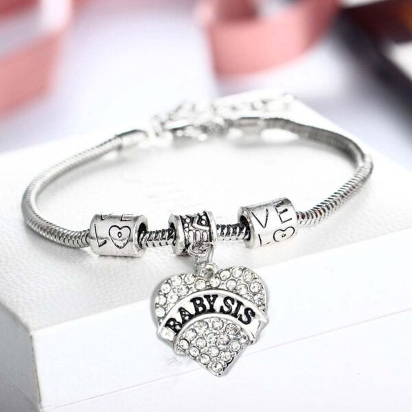 Silver Baby Sis Bracelet