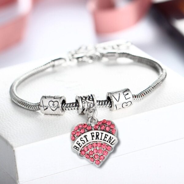 Pink Best Friend Bracelet