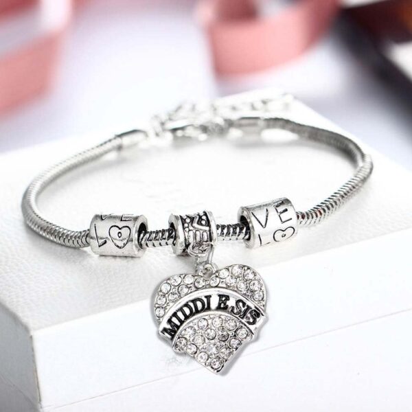 Silver Middle Sis Bracelet