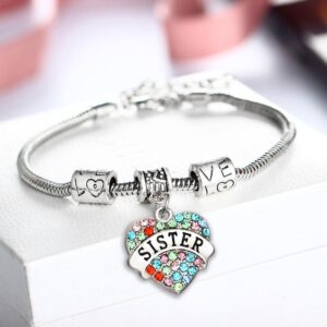 Multi Coloured Sister Bracelet