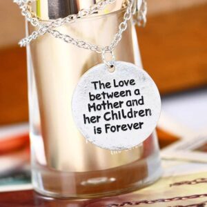 The Love Between a Mother and her Children is Forever Necklace