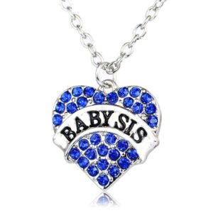 Blue Baby Sis Necklace