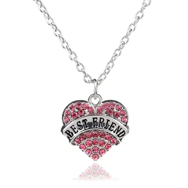 Pink Best Friend Necklace