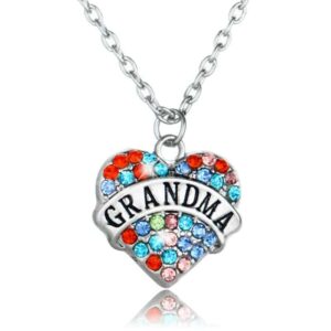 Multi Coloured Grandma Necklace