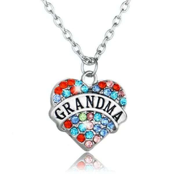 Multi Coloured Grandma Necklace