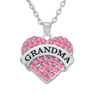 Pink Grandma Necklace