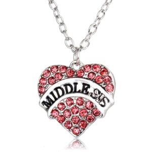Pink Middle Sis Necklace