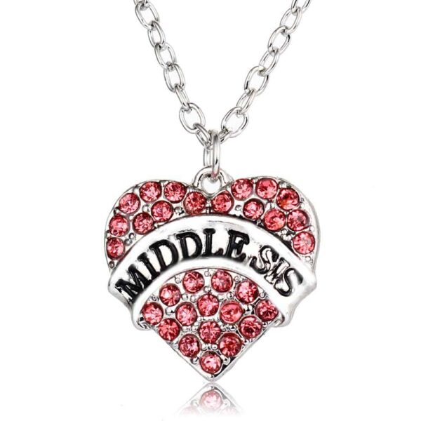 Pink Middle Sis Necklace