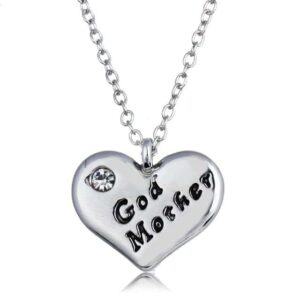 God Mother Diamante Necklace