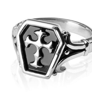Celtic Cross Stainless Steel Ring