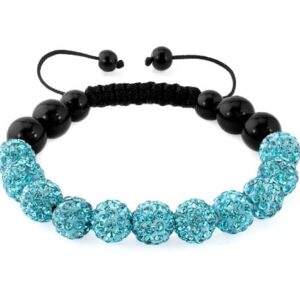 Turquoise Shamballa Bracelet