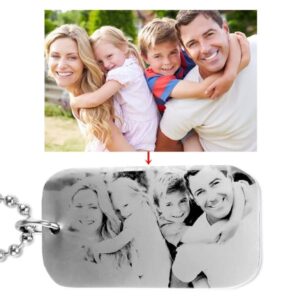 Custom Photo Dog Tag