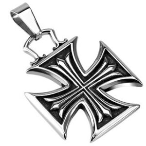 Iron Cross Stainless Steel Pendant