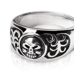 Stainless Steel Skull Ring