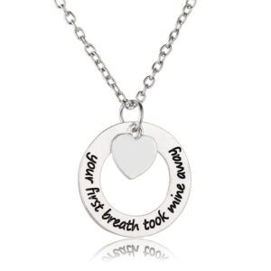 Your First Breath Took Mine Away - Necklace