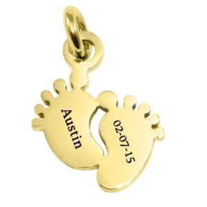 ADDITIONAL Feet 12mm for Belle Fever Necklace - Gold