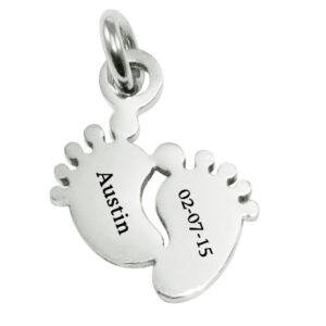 ADDITIONAL Feet 12mm for Belle Fever Necklace - Silver