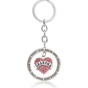 Pink Grandma Keychain