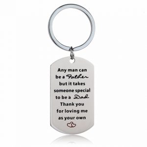 Any Man Can Be A Father Keyring