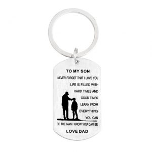 To My Son - Love DAD Keyring