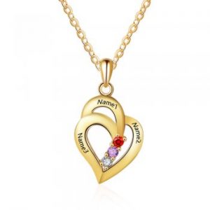 14kt Gold Plated Heart Necklace