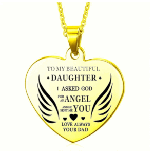 To My Beautiful DAUGHTER..... Necklace