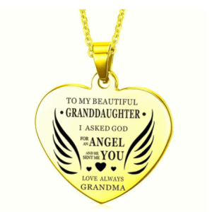 To My Beautiful GRANDDAUGHTER..... Necklace