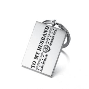 To My Husband- Keyring