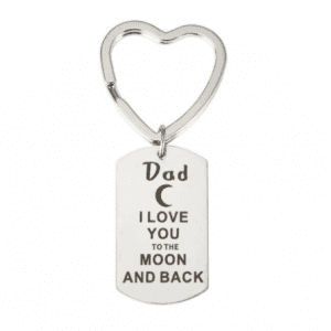 Dad I Love You to the Moon and Back - Keyring