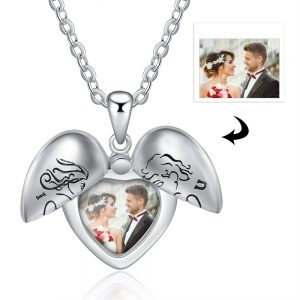 I Love You Photo Necklace