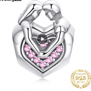 Faithful Love Sterling Silver Charm