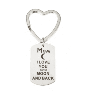 Mum I Love You to the Moon and Back - Keyring