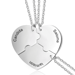 Stainless Steel Puzzle Necklace