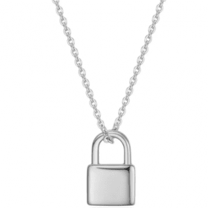 Padlock Necklace for Men in Stainless Steel