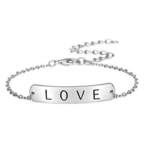 Silver LOVE Bracelet