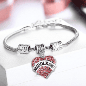 Pink Middle Sis Bracelet