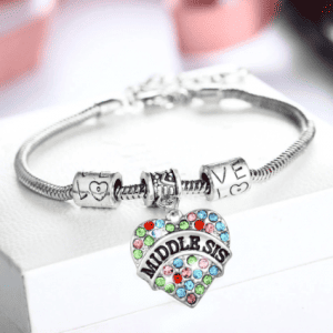 Coloured Middle Sis Bracelet