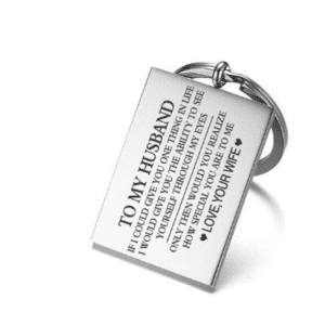 To My Husband- Keyring