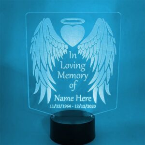 Personalised Angel Night Light