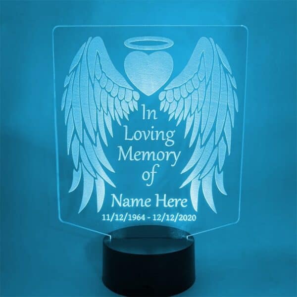 Personalised Angel Night Light