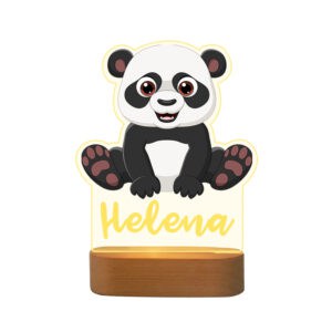 Personalised Panda Night Lamp