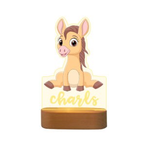 Personalised Horse Night Lamp