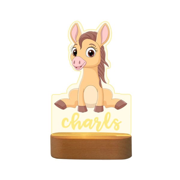 Personalised Horse Night Lamp