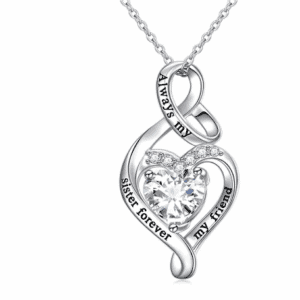 Always My Sister, Forever My Friend Necklace