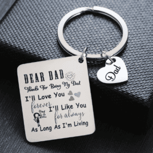 Dear Dad, Thanks for being my Dad - Keyring