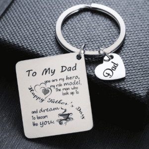 To My Dad, Happy Father's Day - Keyring