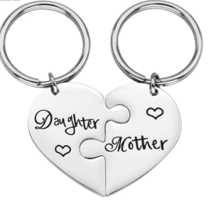 Mother Daughter matching Keyrings
