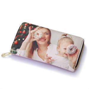 Personalised Woman's Wallet - Pink