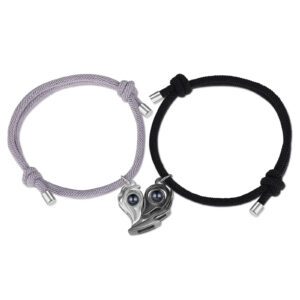 Photo Projection Rope Couples Bracelets