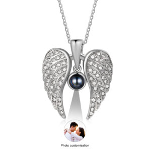 Angel Wings Photo Projection Necklace (5 colours to choose from)